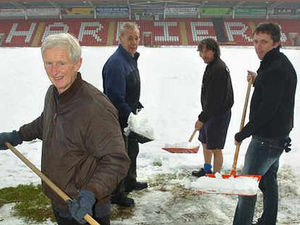 Supporting image for story: Harriers' volunteer effort in vain