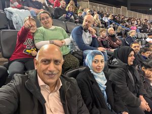 Cllr Shaukat Ali and Cllr Adeela Qayyum in the Area