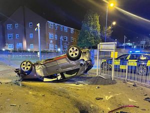 Supporting image for story: Drugs dumped in street as gang robbery ends in violent mayhem and multiple car chases