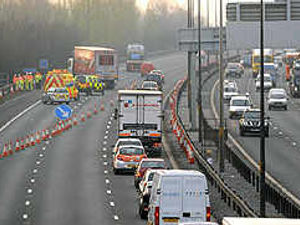 Supporting image for story: Lorry causes rush hour chaos