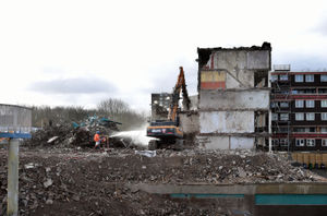 Hundreds of new homes are to be built at the site