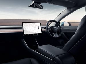 Supporting image for story: Tesla touchscreen should be treated as a distracting electronic device, says German court