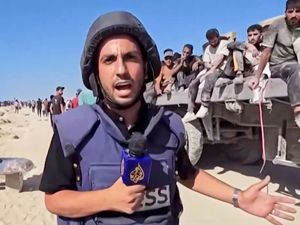 Supporting image for story: Al Jazeera correspondents among journalists killed in Gaza City air strike