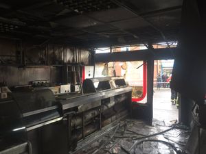 Supporting image for story: Walsall takeaway gutted by fire started in fryer
