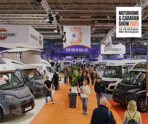 Explore the latest motorhomes, campervans and caravans at the NEC Birmingham
