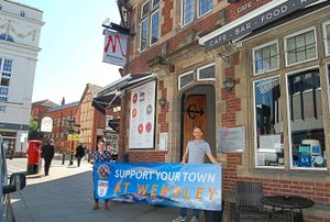 Morgans bar is backing Shrewsbury Town