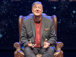 Supporting image for story: Stephen Fry tells tale of Gods at first of three Birmingham shows - review
