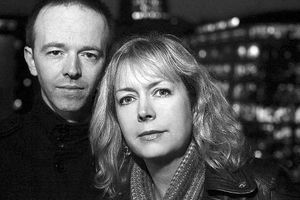 Partners in crime  with Louise Voss.