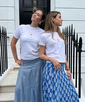 Some of Jemima's clothing being modelled