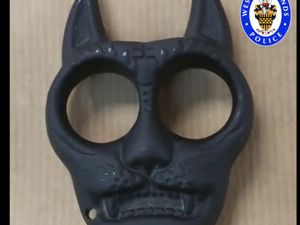 Supporting image for story: WATCH: Police seize weapons from suspicious Wolverhampton car