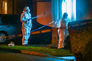 A man was taken to hospital after being shot in a car. Photo: SnapperSK