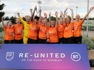 Supporting image for story: Shifnal Town Ladies to grace Wembley in defence of BT Sport Pub Cup title