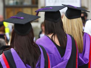 University graduates in a row