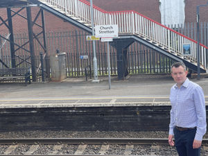 Mr Anderson at a station
