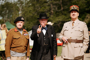 Ironbridge WWII Weekend at Dale End Park in Coalbrookdale