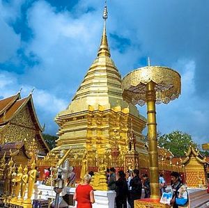 The Wat Phra That Doi Suthep temple