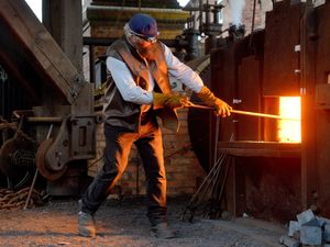 Supporting image for story: Sparks fly at Black Country Living Museum's Red by Night event