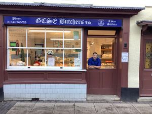 Supporting image for story: Presteigne butchers name change, but a familiar face remains behind the counter.
