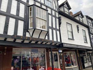 One of the around 30 window displays in Ludlow