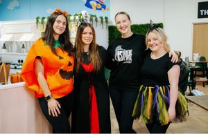 Laura Monument, Alice Horne, Jess Rodgers and Chloe Hobbs at My Little Play Place