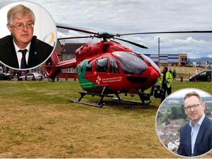 Supporting image for story: Proposals to move air ambulance base out of Welshpool to go to the Welsh Parliament