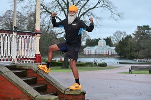 Manny Singh Kang has been putting in the miles for his latest challenge