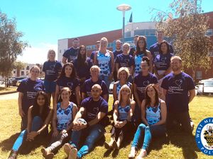 Supporting image for story: Police officers in fundraising challenge for hospital charity appeal