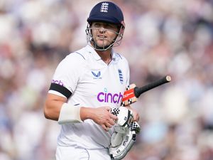 England’s Alex Lees walks off the field after being dismissed by South Africa’s Marco Jansen on day three of the third LV= Insurance Test match at the Kia Oval, London. Picture date: Saturday September 10, 2022.
