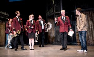 Brassed off at Wolverhampton's Grand Theatre. Photos by Graeme Braidwood