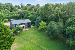 The home is described as a 'unique contemporary property'. Picture: TAUK/Rightmove