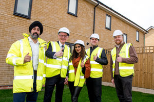 Supporting image for story: First homes completed at former factory site in Willenhall with pledges of affordable rent