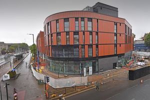 Work is still ongoing at the site, but the majority of the work on the exterior looks to have been completed