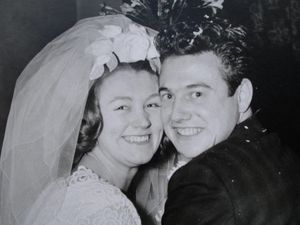 Jack and Tricia on their wedding day in 1965.