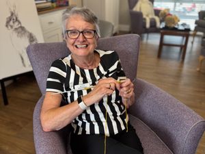 Supporting image for story: Stourbridge care home launched new Knit & Natter club to bring community together