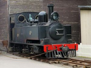 Supporting image for story: Historic loco steams in for visit to Blists Hill Victorian town 