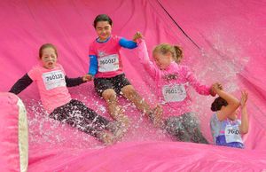 Sandwell Valley, West Bromwich at the Race for Life Mud Run