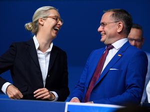 Supporting image for story: German far-right party re-elects co-leaders after election gains