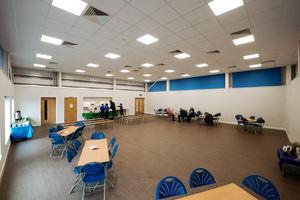 Inside the new facilities