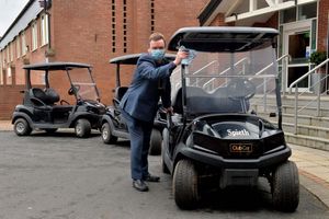 Shane Gray, guest experience manager at Telford Hotel & Golf Resort which is making preparations to reopen