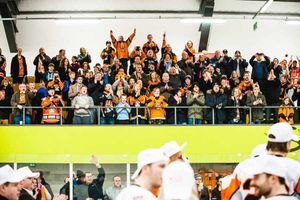 Jubilant fans were vociferously chanting Tom Watkins' name