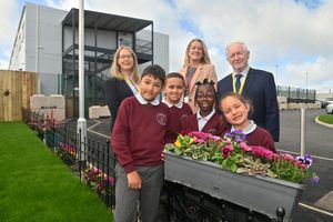 The main school building that is currently under construction is due to open next year