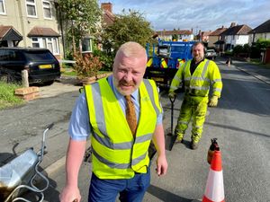 Supporting image for story: Highways crews tackle potholes on Dudley roads after hundreds of defects reported in three months