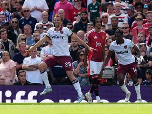 Soucek celebrates