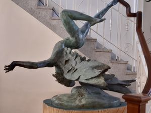 Supporting image for story: Statue of Icarus to return to Powys
