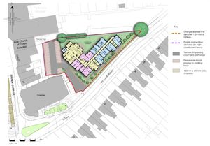 The plans for the Cinema car park
