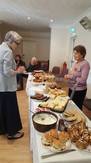 LCSG members Lorna Osborne and Sybil Marsh