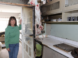 Supporting image for story: Woman who woke up to a fire in her kitchen is full of praise for 'incredible' retained firefighters