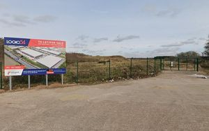 The former Royal Ordnance Factory site near Featherstone as seen from Cat And Kittens Lane. Photo: Google Maps