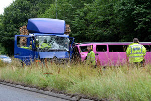 Emergency services at the scene