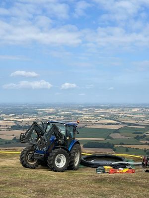 Amber Watch Wellington said local farmers and landowners had helped tackle the incident. Picture: Amber Watch Wellington